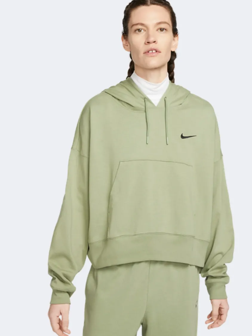 Nike  Women Lifestyle Hoody Oil Green/Black