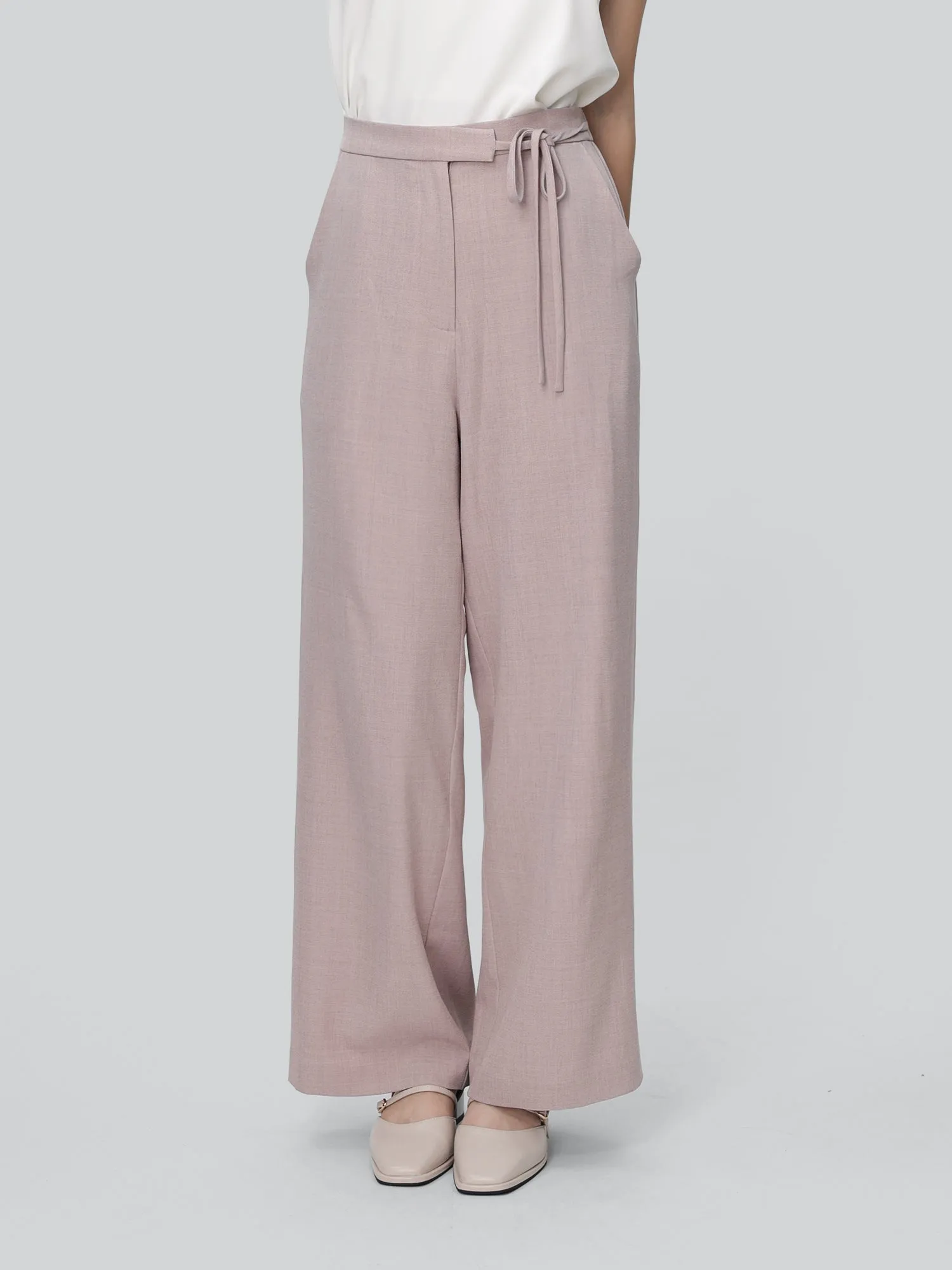 Oceane Side Tie Trousers