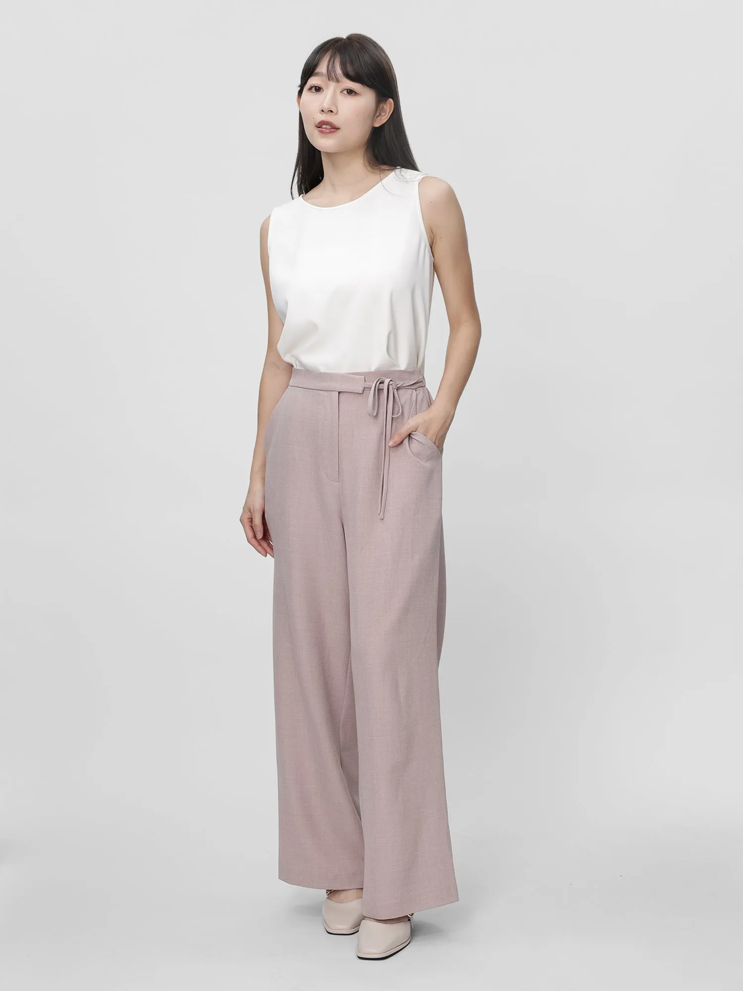 Oceane Side Tie Trousers