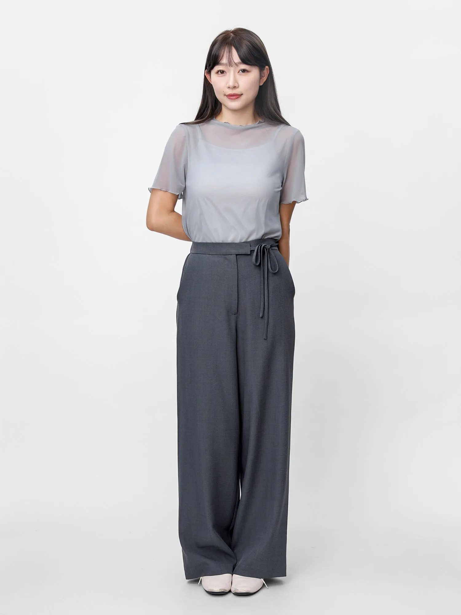 Oceane Side Tie Trousers