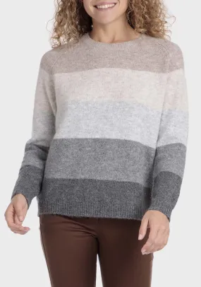 Ombré Sweater - Grey