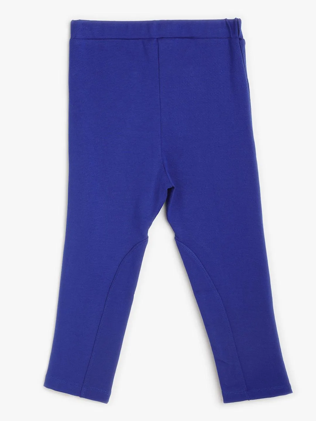 One Friday Blue Zipper Legging