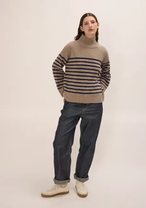 Paige Stripe Lambswool Sweater