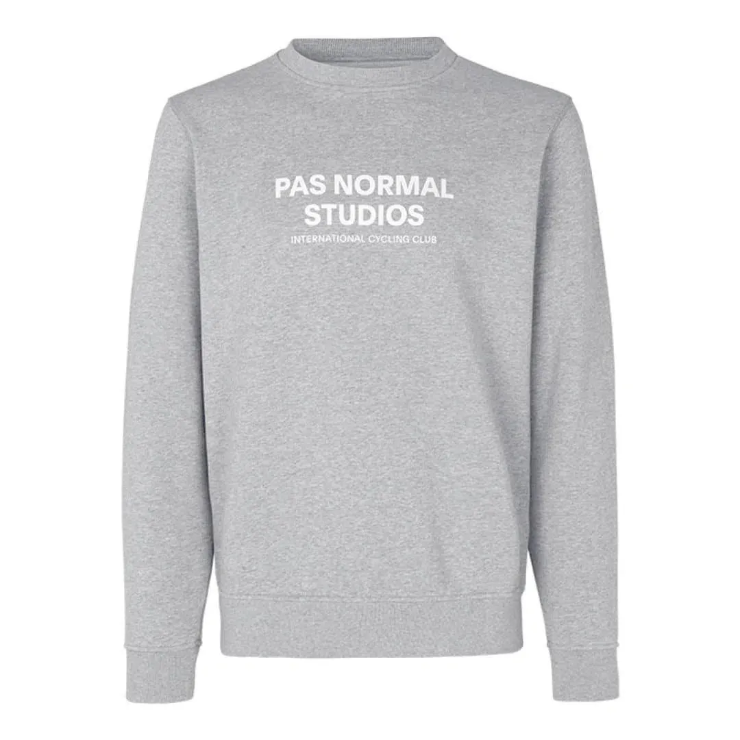 PAS NORMAL STUDIOS  Logo Sweatshirt - Grey