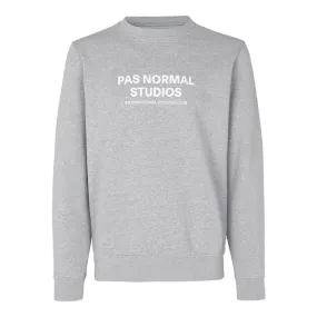 PAS NORMAL STUDIOS  Logo Sweatshirt - Grey