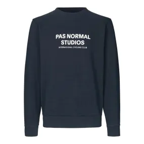 PAS NORMAL STUDIOS Logo Sweatshirt - Navy