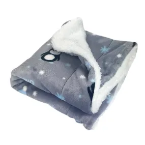 Penguins Ultra Plush Dog Blanket