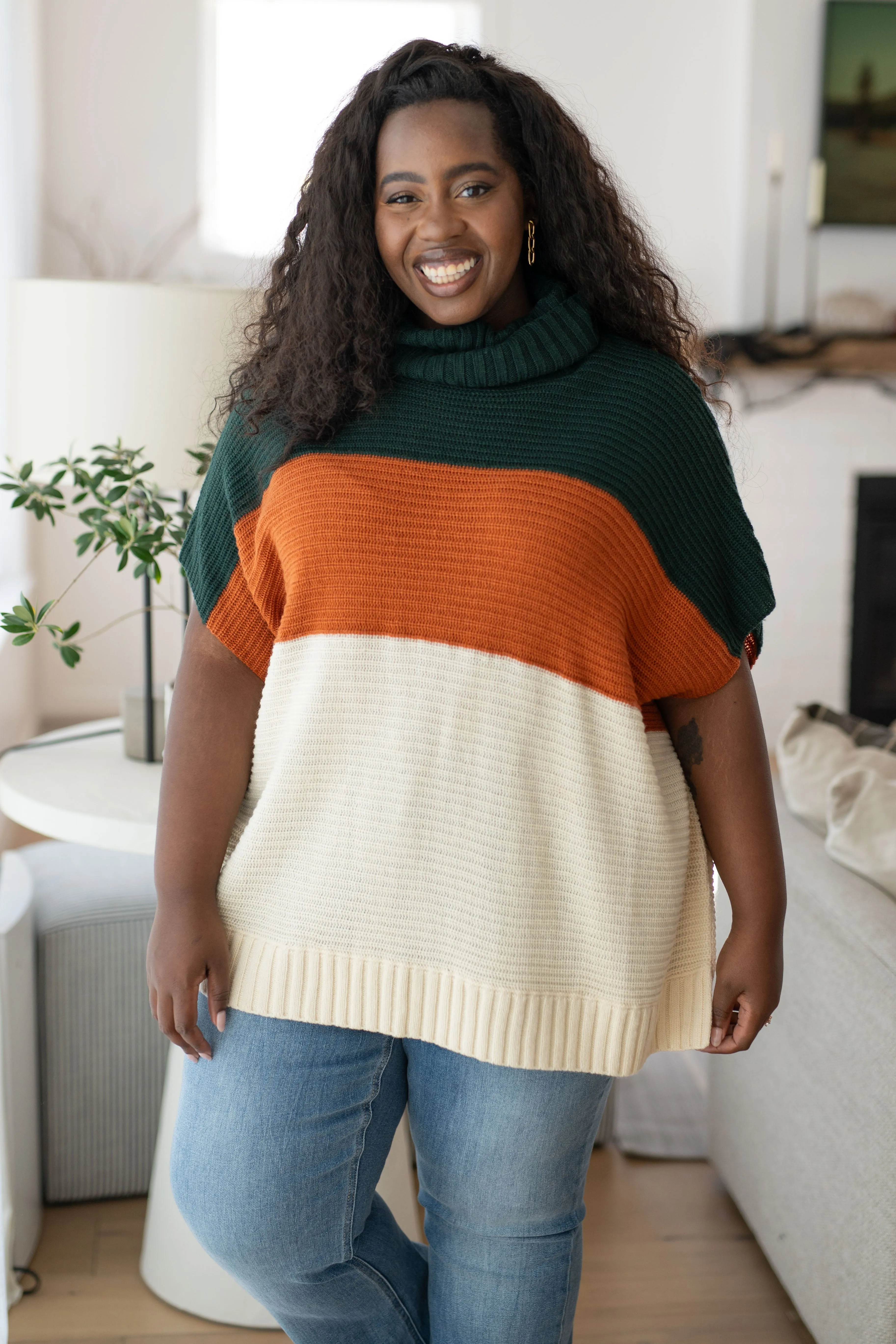 Perfectly Prompted Turtleneck Sweater - Andree By Unit