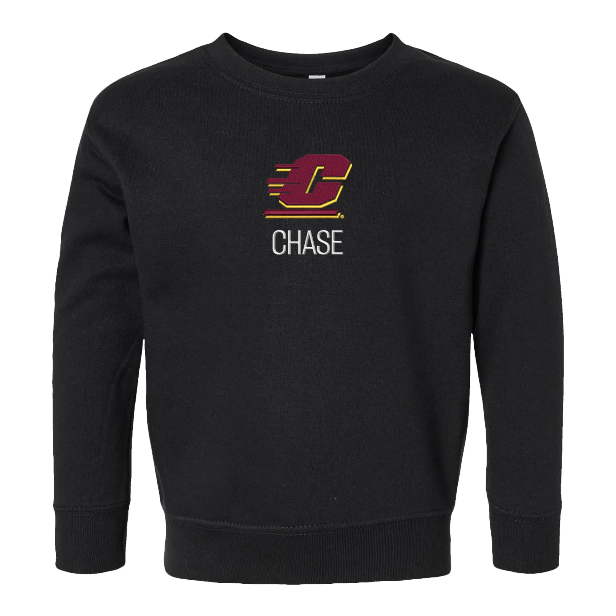 Personalized Central Michigan Chippewas Toddler Crewneck Sweatshirt