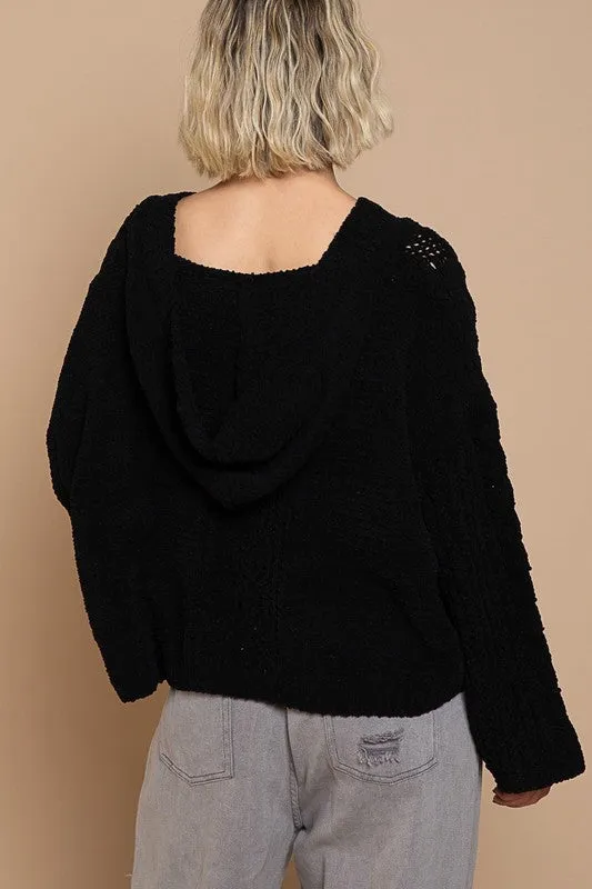 POL Twisted Knit Sweater