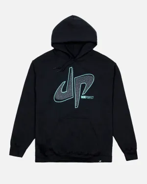 Pound it Reflective Hoodie (Black)