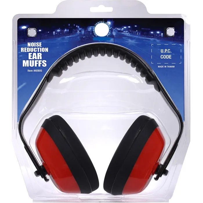 Red - Noise Reduction Ear Muffs