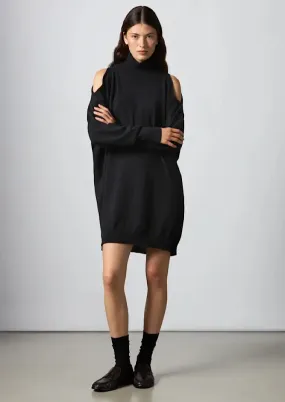 ROBERTO COLLINA Cut-Out Turtleneck Dress