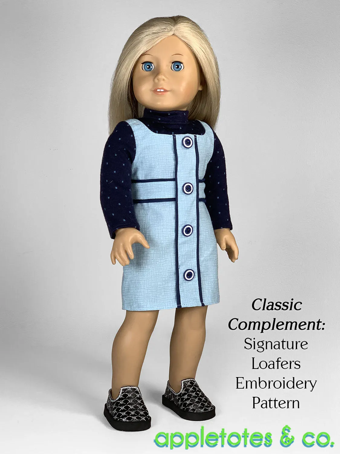 Sonoma Jumper Ensemble 18 Inch Doll Sewing Pattern