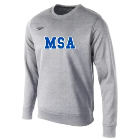 Speedo Fleece Crew Neck Sweatshirt w/ Appliqué  - MSA