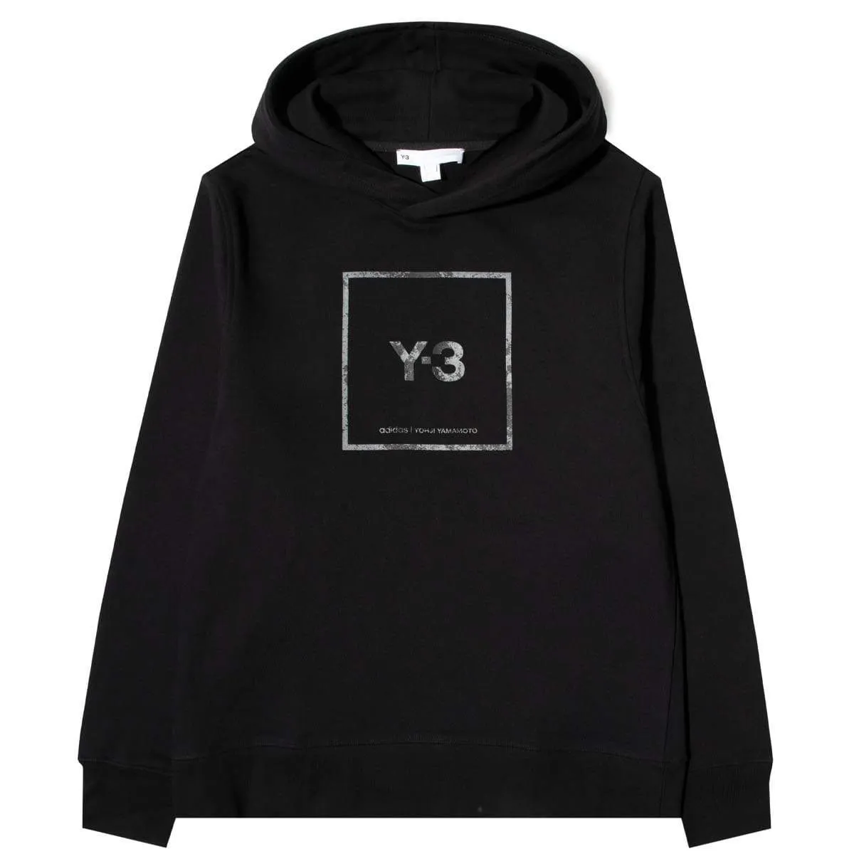 SQUARE LABEL GRAPHIC HOODIE