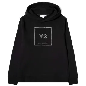 SQUARE LABEL GRAPHIC HOODIE