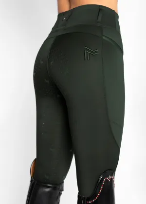 Studio Riding Leggings (Hunter Green)