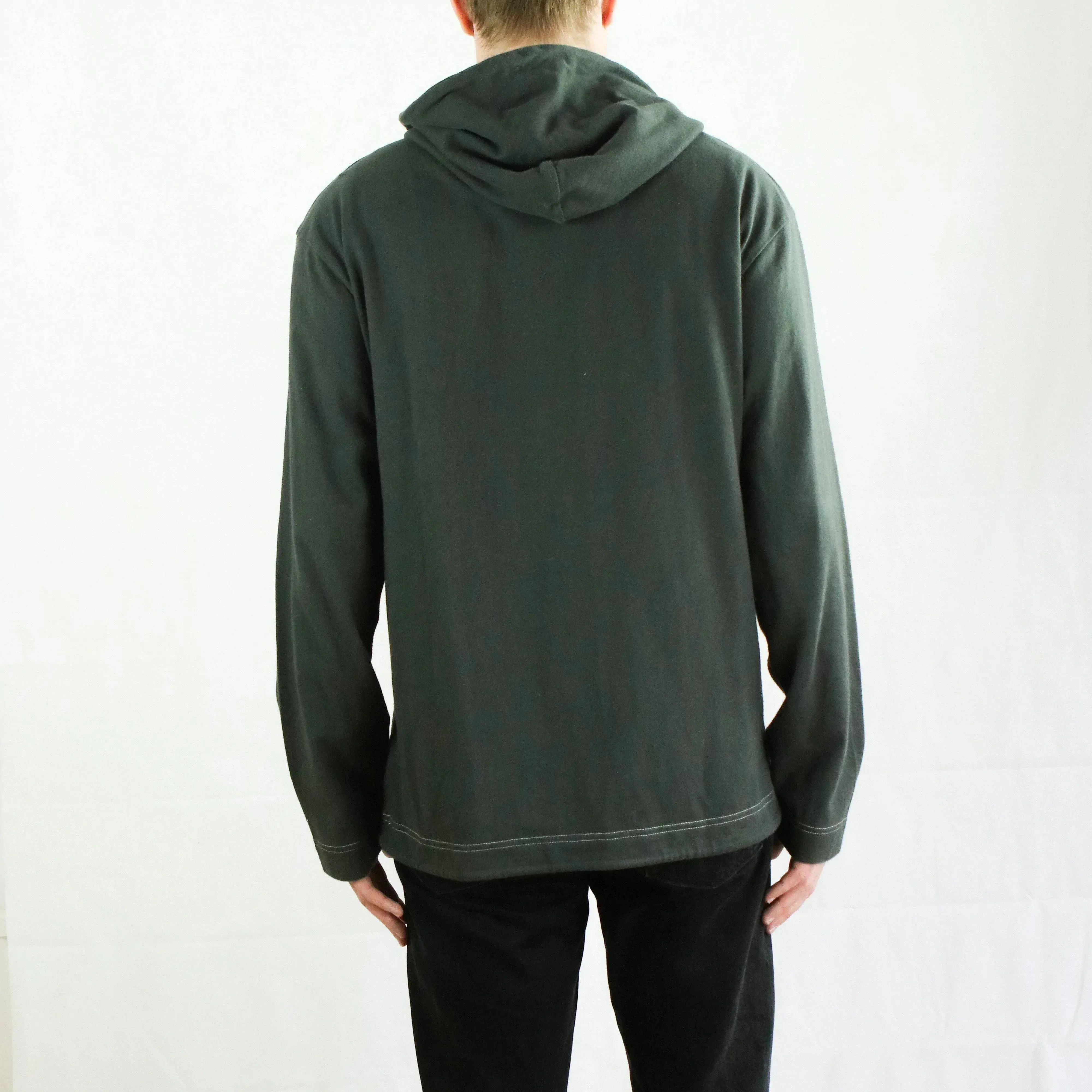 STUSSY PULLOVER HOODY (L)  (L)