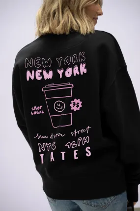 Sweater (Oversized) mit "NYC" Motiv