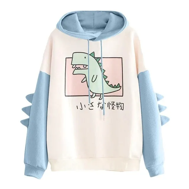 Sweet Japanese Dino Hoodie