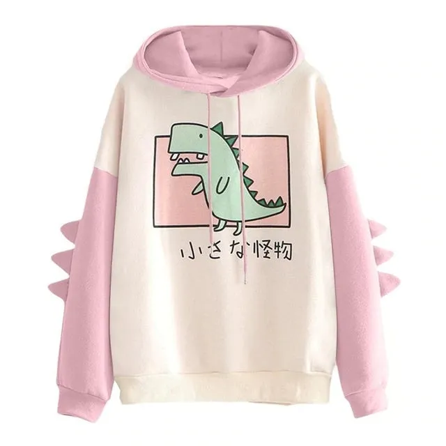 Sweet Japanese Dino Hoodie