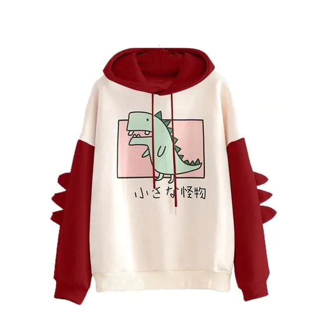 Sweet Japanese Dino Hoodie