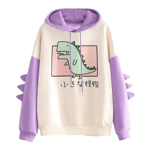 Sweet Japanese Dino Hoodie