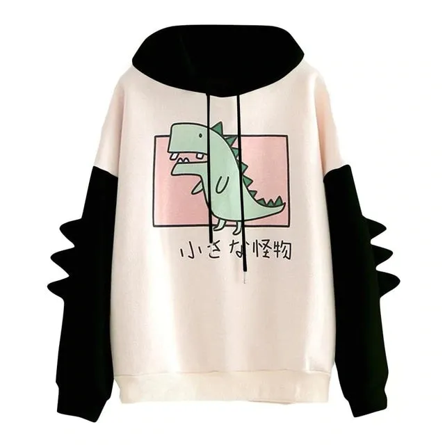 Sweet Japanese Dino Hoodie