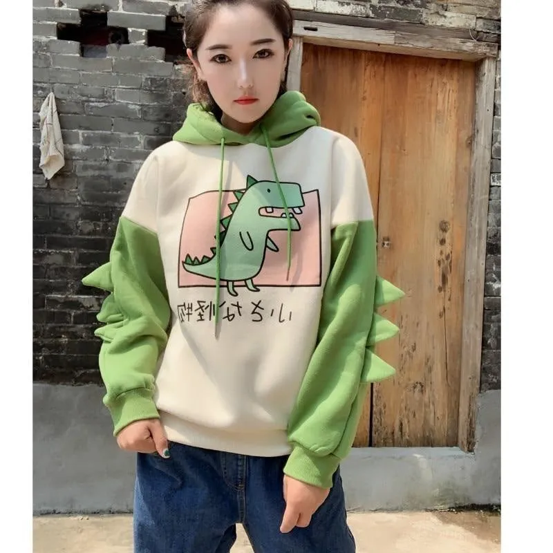 Sweet Japanese Dino Hoodie