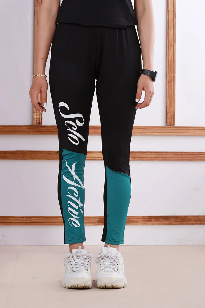 Teal & Green Raglan Sclo Coord Set - W22 - WSC0005