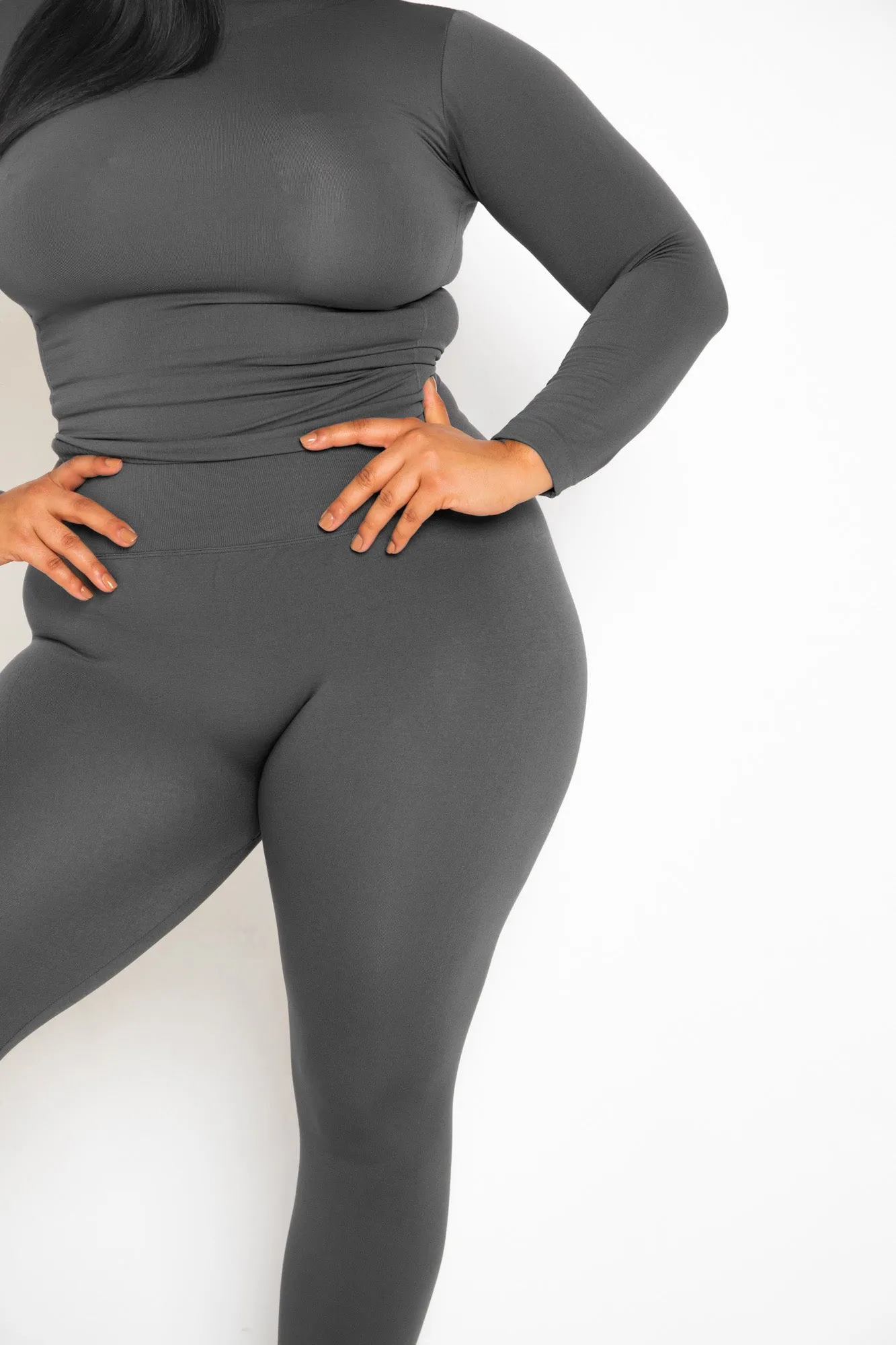 The Yoga Tummy Control Legging (chocolate)