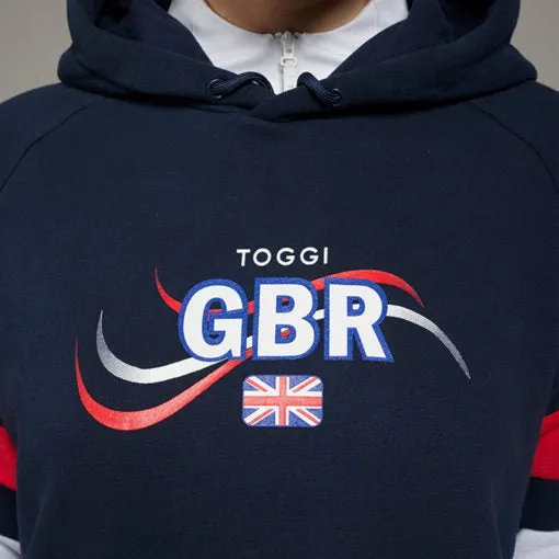 Toggi GBR Bercy Womens Hoodie Navy Paris Olympics