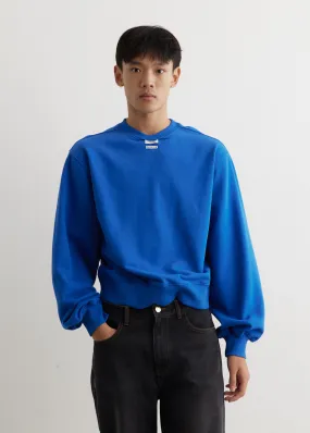 Tuck Neck Oversized Sweatshirt