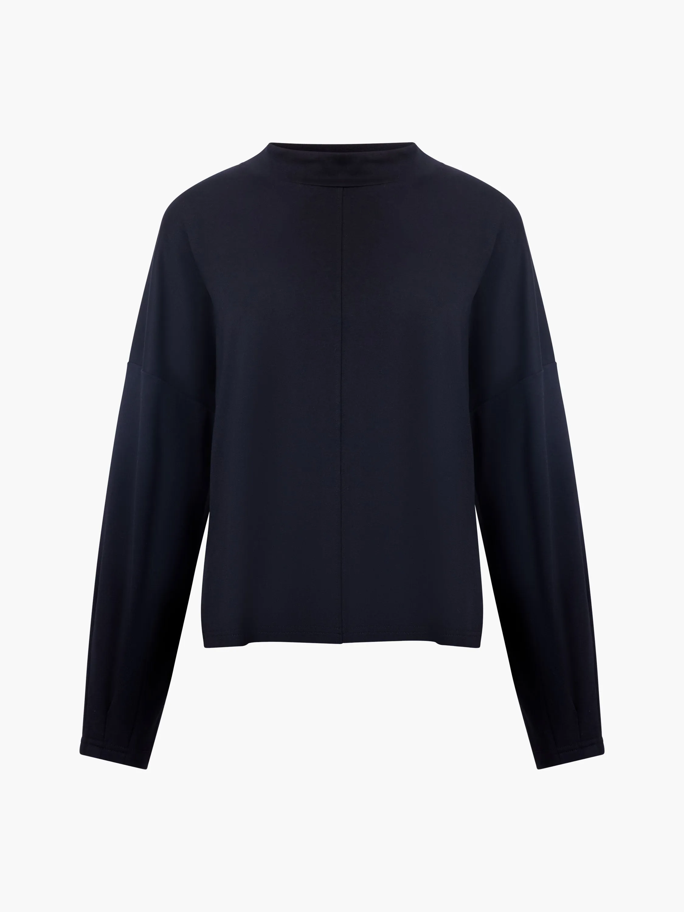 Turtleneck Cut Long Sleeve Top