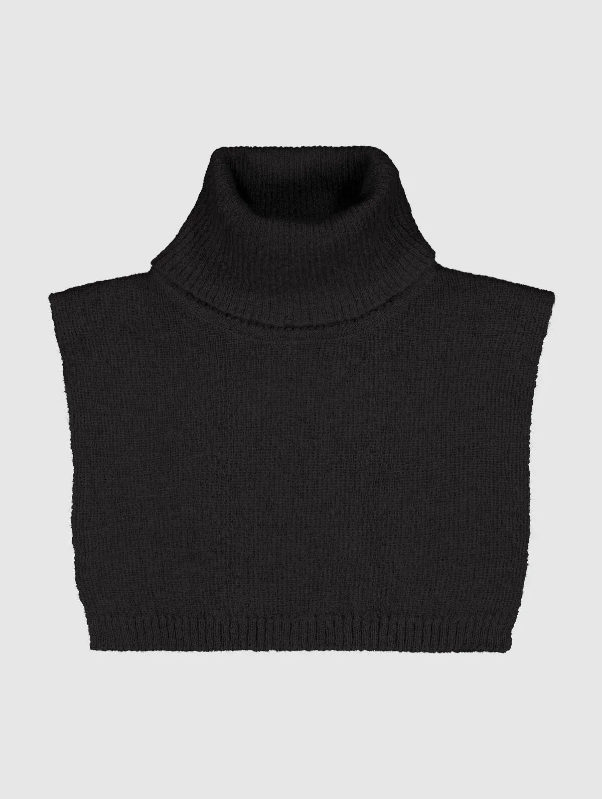 Viivi Mohair Collar Black