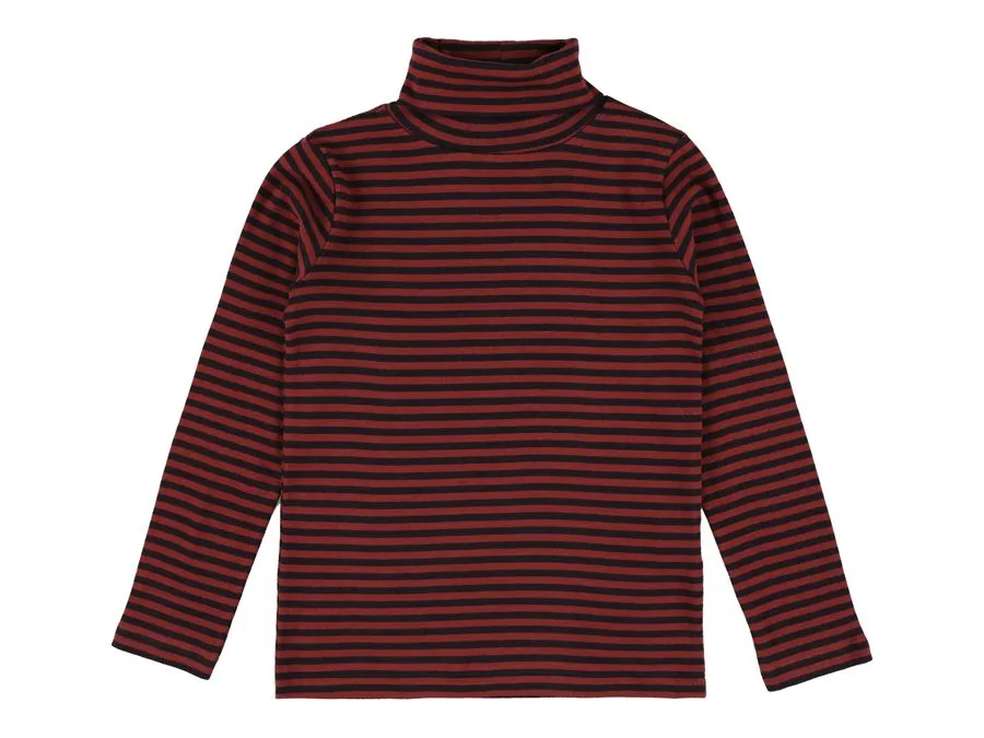 VINK CEIBA RIBBED TURTLENECK - RUBY