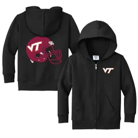 Virginia Tech Hokies Logo Toddler Full-Zip Sweatshirt