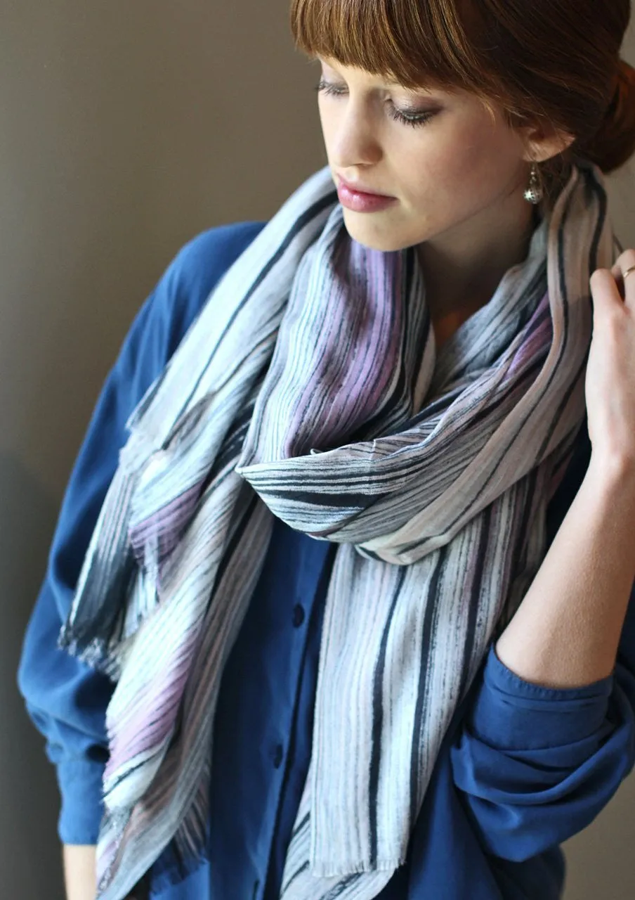 Watercolor Strokes Fashion Scarf Shawl