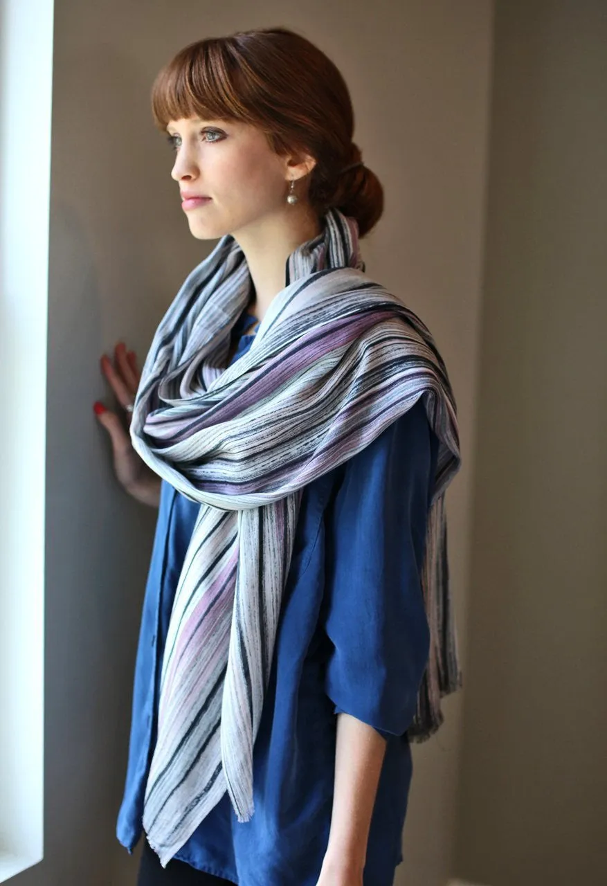 Watercolor Strokes Fashion Scarf Shawl