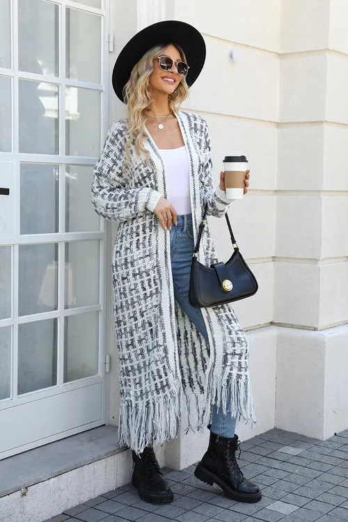 What You See Colorful Tassel Knit Cardigan - 3 Colors