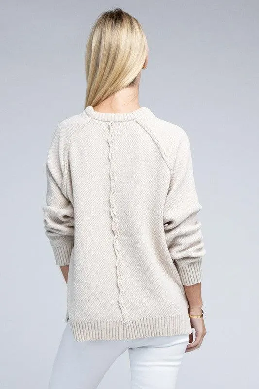 Zenana Chenille Sweater