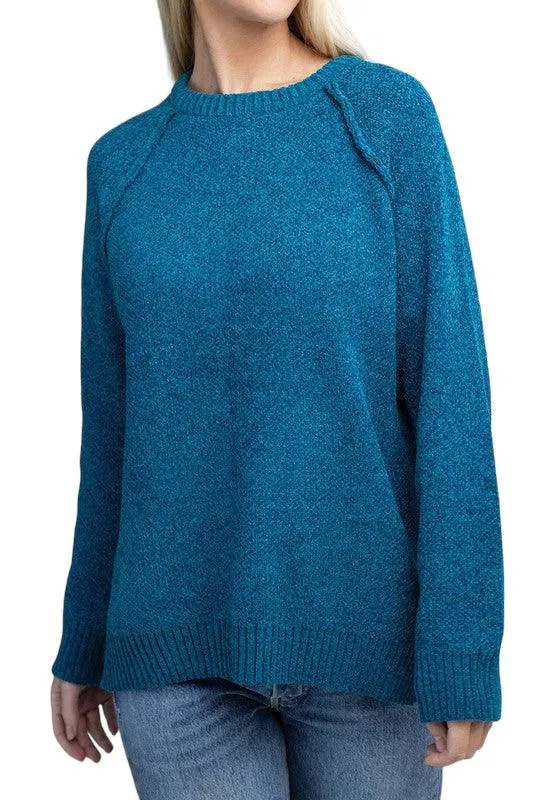 Zenana Chenille Sweater